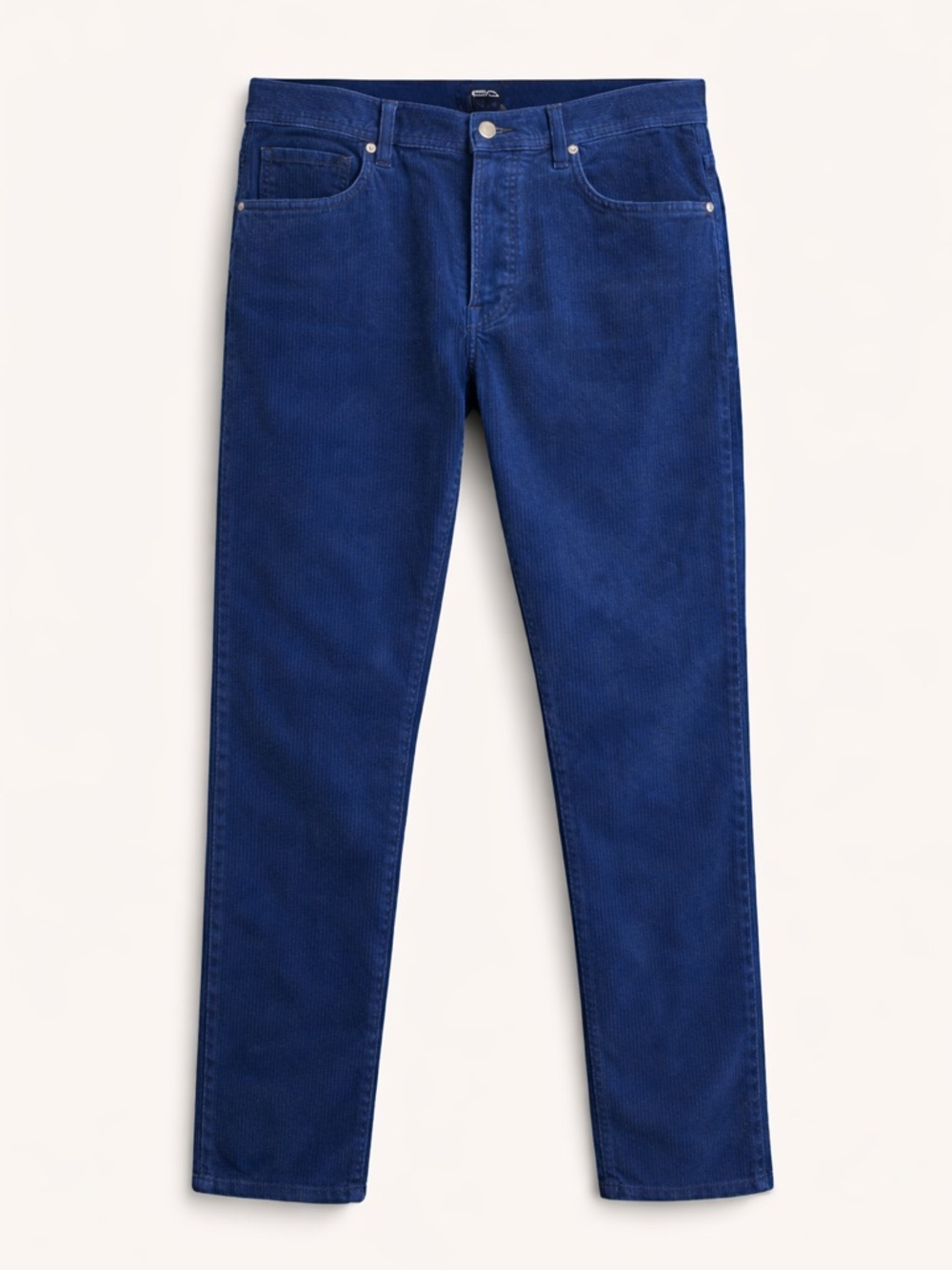 CESARE ATTOLINI Straight-Leg Corduroy Pants, Slate Blue- Men’s 34 (50) NWOT